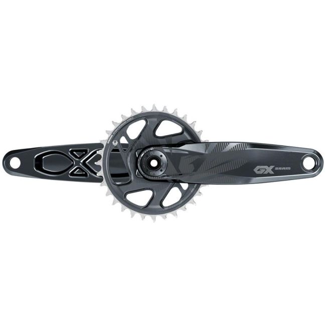 Angrenaj Pedalier Sram Gx Eagle DUB - CL 49 Mm, Brat 175 Mm, 12 Viteze, 32T, Gri