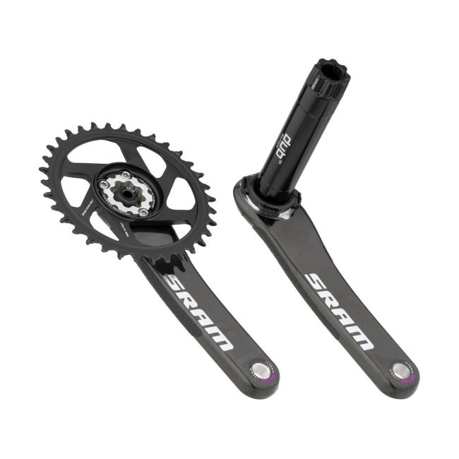 Angrenaj Pedalier Sram X01 All Downhill DUB83 - 1 x 10 11 Viteze, 34T, Negru