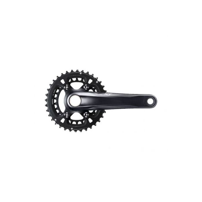 Angrenaj pedalier Shimano Deore XT FC-M8100-2 - Brat 175 Mm, 2 x 12 Viteze, 36-26T, Negru