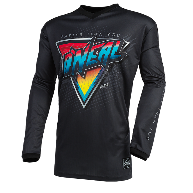 Bluza O Neal Element Speedmetal - L, Negru Multicolor