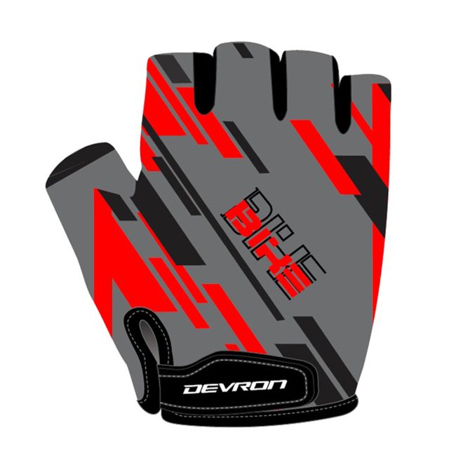 Manusi Ciclism Devron 8202 Bike - M  Negru-Rosu