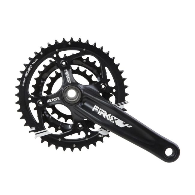 Angrenaj Pedalier Truvativ Fire-X C3.3-9V Trekking cu Gxp inclus, negru