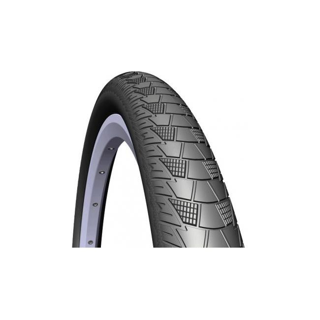 Anvelopa bicicleta Mitas 28 x 2,00,(52-622),V99 CITYHOPPER,clasic,APS AntiPana+Reflex,860g,neagra