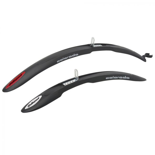 Aparatori noroi Polisport Colorado , set, mtb 26  , pt V-br, negre
