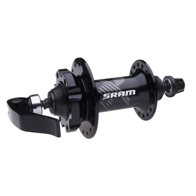 Butuc fata disc Sram Mth-406, aluminiu, negru mat