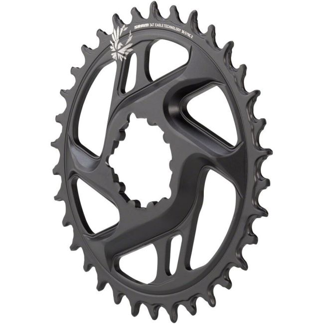 Foaie angrenaj Sram X-Sync2 Eagle 12vit, 34T, DirectMount, offset6, Alu ColdForged