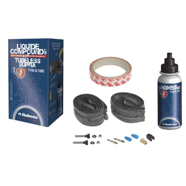 Kit Conversie Rubena Tubeless-Supra 29 inch Complet, Lichid Valve, Banda pt.2 roti 29 inch sau 27,5 inch (1000)