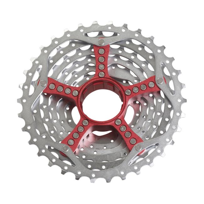 Pinioane Caseta Sram Pg-990 Mtb 11-32T, Spider Rosu