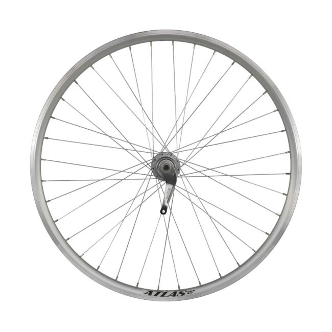 Roata Spate 28   Cerurirm, Janta Dubla Atlas, 622X18, Butuc Shimano Nexus 3, V-Brake, 36H, Argintie