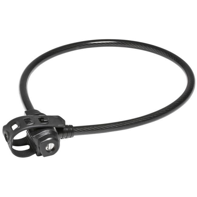 Antifurt Bicicleta Trelock Ks 222 Fixxgo Dragon, Nivel 2 6, support guma, negru