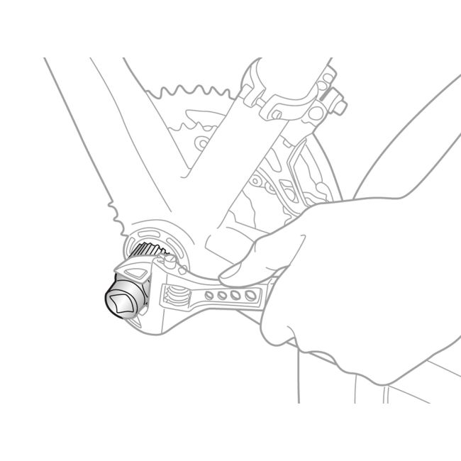 Unealta Cheie Monobloc Topeak Bb-Tool, Tps-Sp18 - Argintiu