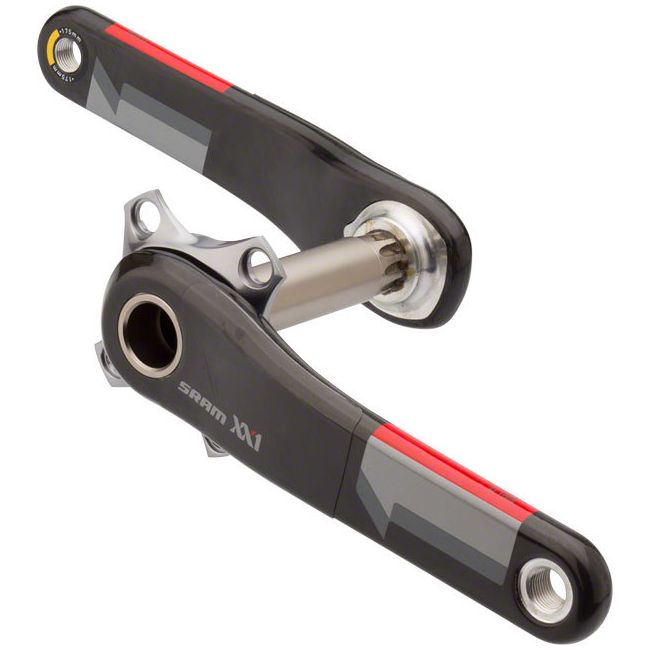 Brate Pedaliere Sram Xx1 Bb30, Q-Factor 156Mm, Brate Carbon 175 Mm, negru