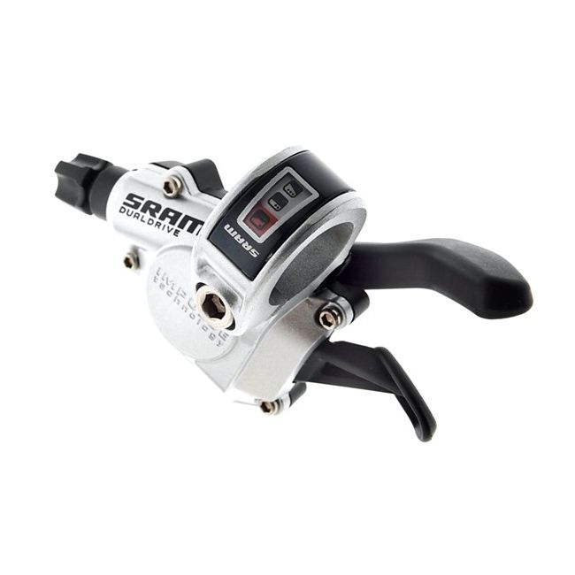 Maneta Schimbator Sram Dual Drive Trigger, fata, stanga index, arg