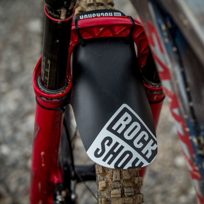 Aparatoare Noroi Pt. Furca Rockshox Print Verde Neon