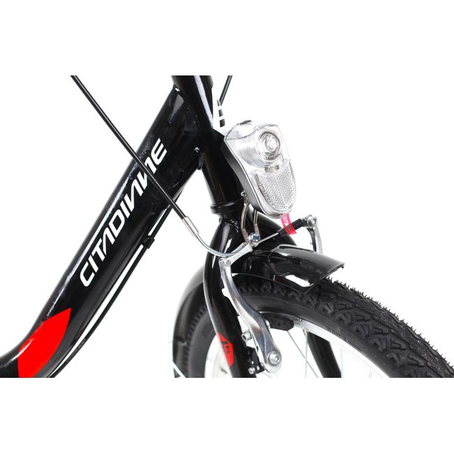 Bicicleta Pliabila Dhs 2092 Negru 20 Inch