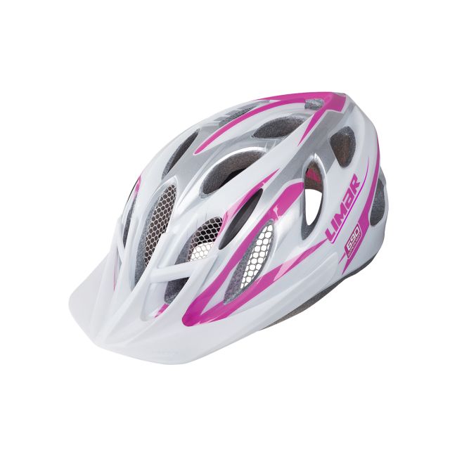Casca LIMAR 690 - Alb Roz M (52-57cm)