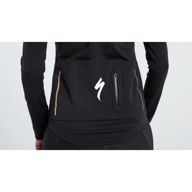 Jacheta ploaie SPECIALIZED Women's SL Logo Neoshell - Black