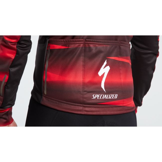 Jacheta softshell SPECIALIZED Men's Factory Racing RBX Comb - Black/Red M
