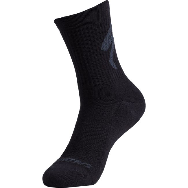 Sosete SPECIALIZED Cotton Tall Logo - Black