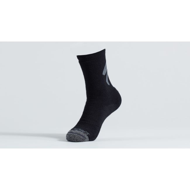 Sosete SPECIALIZED Merino Deep Winter Tall Logo - Black XL