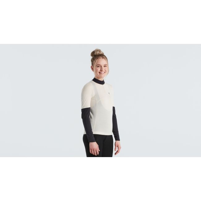Tricou SPECIALIZED Women's Prime Power Grid LS - White Mountains