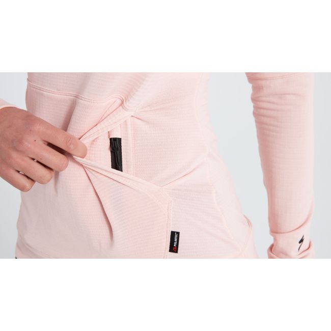 Tricou SPECIALIZED Women's Trail Power Grid LS - Blush