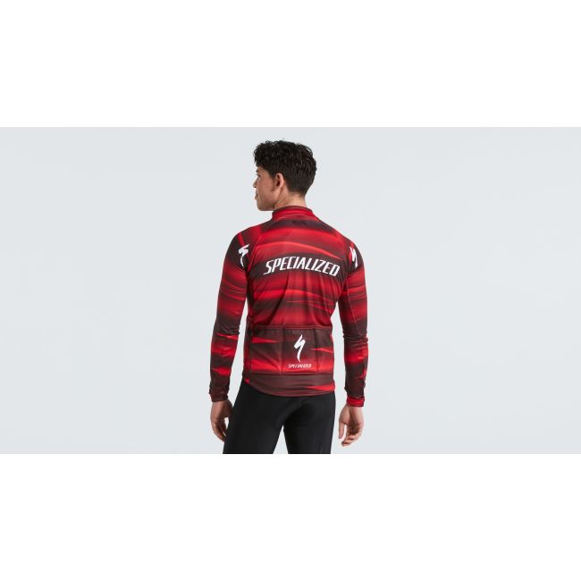 Tricou softshell SPECIALIZED Men's Factory Racing Team SL Expert - Black/Red
