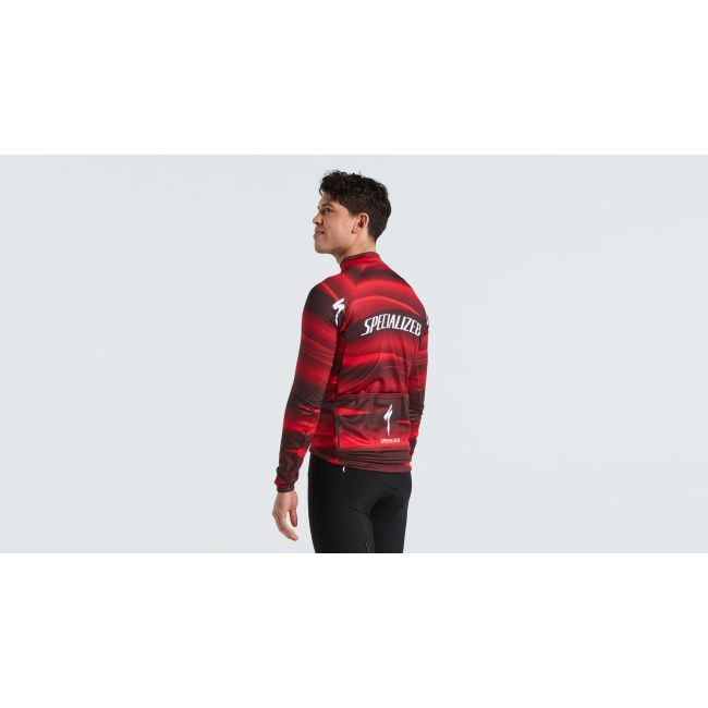 Tricou softshell SPECIALIZED Men's Factory Racing Team SL Expert - Black/Red