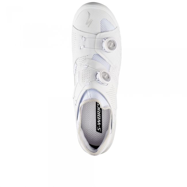 Pantofi ciclism SPECIALIZED S-Works Ares Road - White