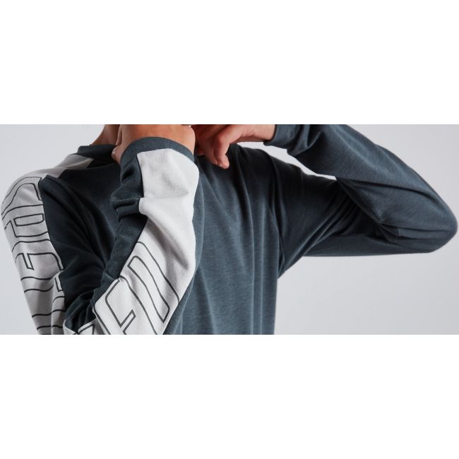 Tricou SPECIALIZED Youth Trail LS - Cast Battleship