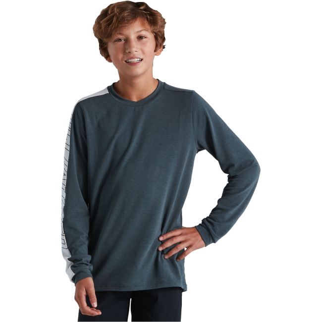 Tricou SPECIALIZED Youth Trail LS - Cast Battleship