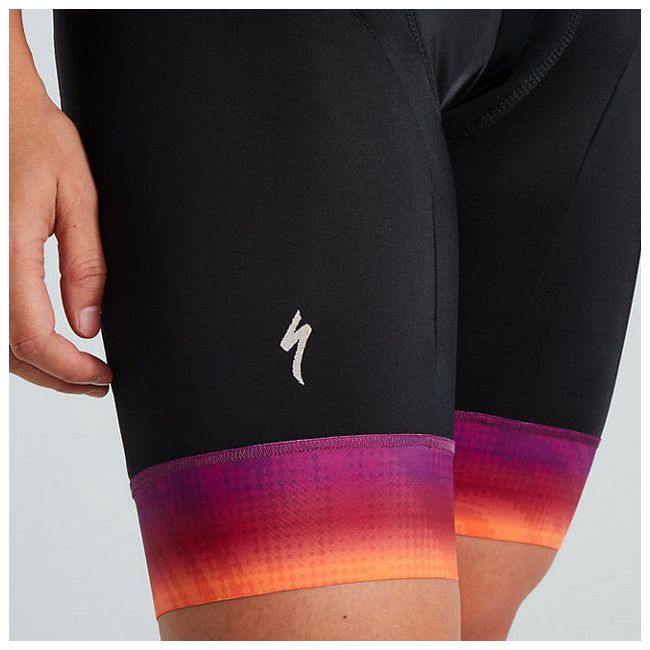Pantaloni cu bretele SPECIALIZED RBX Comp Women's Bib Short - Orange Sunset/Violet