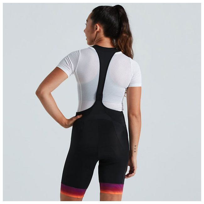 Pantaloni cu bretele SPECIALIZED RBX Comp Women's Bib Short - Orange Sunset/Violet