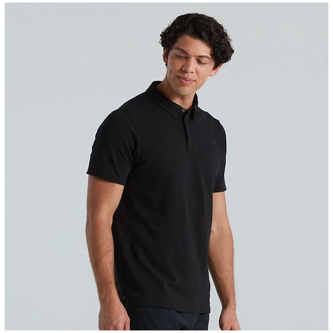 Tricou polo SPECIALIZED Men's Legacy - Black