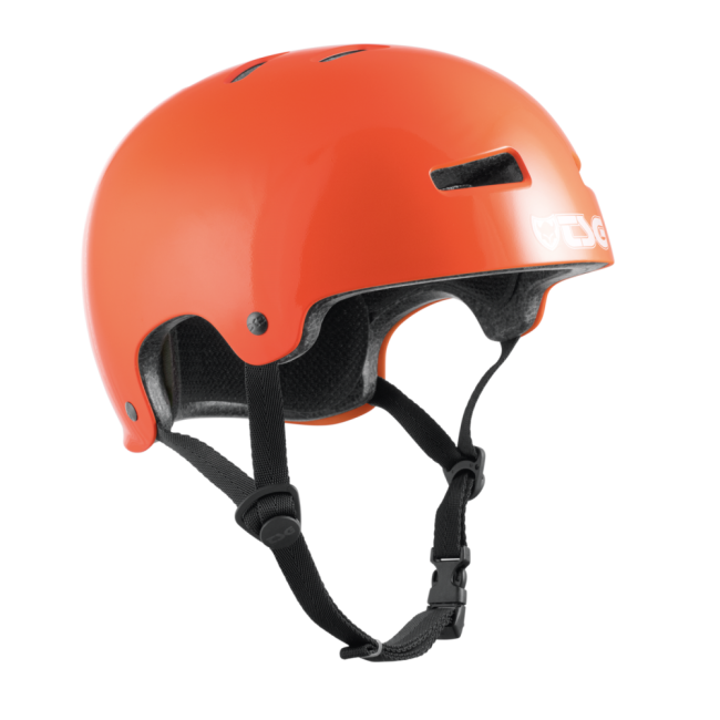 Casca TSG Evolution Solid Color - Gloss Orange L/XL