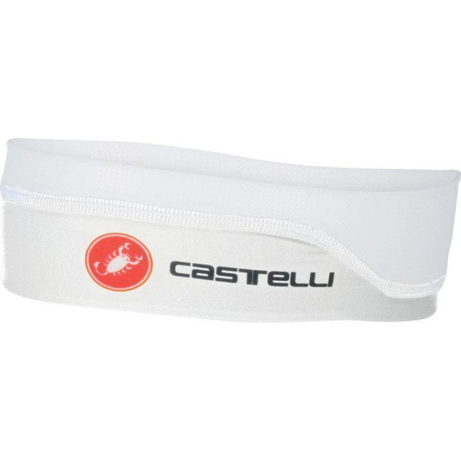 Castelli - bentita ciclism pentru vara - Summer Headband - alb