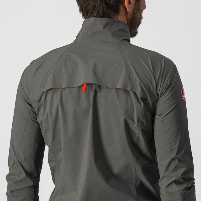 Castelli - Jacheta de ploaie Emergency 2 Rainjacket - verde kaki