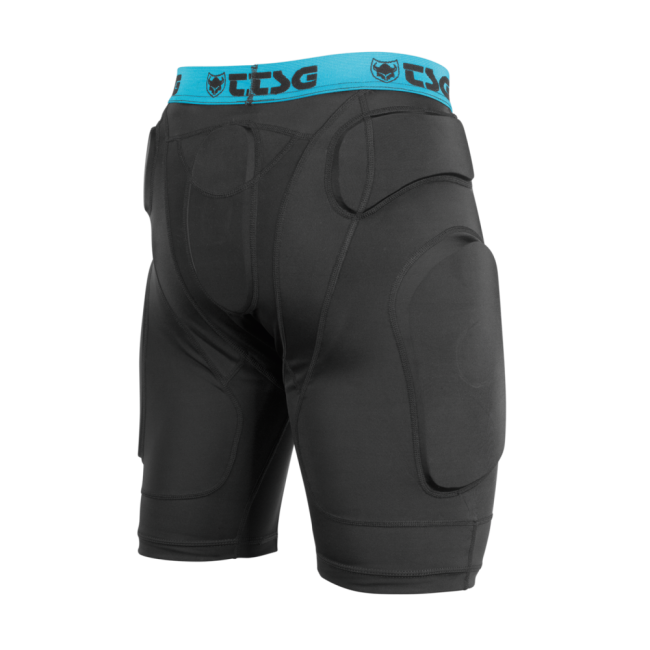 Pantaloni cu protectii TSG Crash Pant A - Black