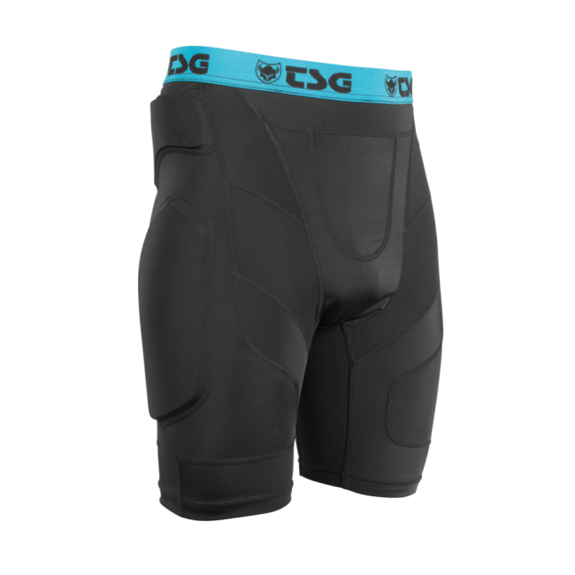 Pantaloni cu protectii TSG Crash Pant A - Black