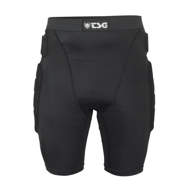 Pantaloni cu protectii TSG Crash Pant All Terrain - Black