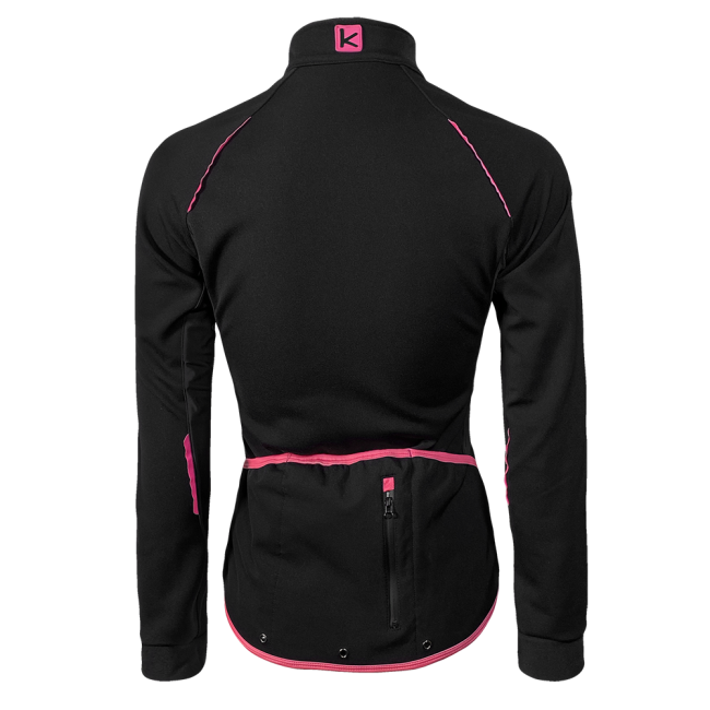 Jacheta impermeabila FUNKIER Alba W softshell Women - Black/Pink