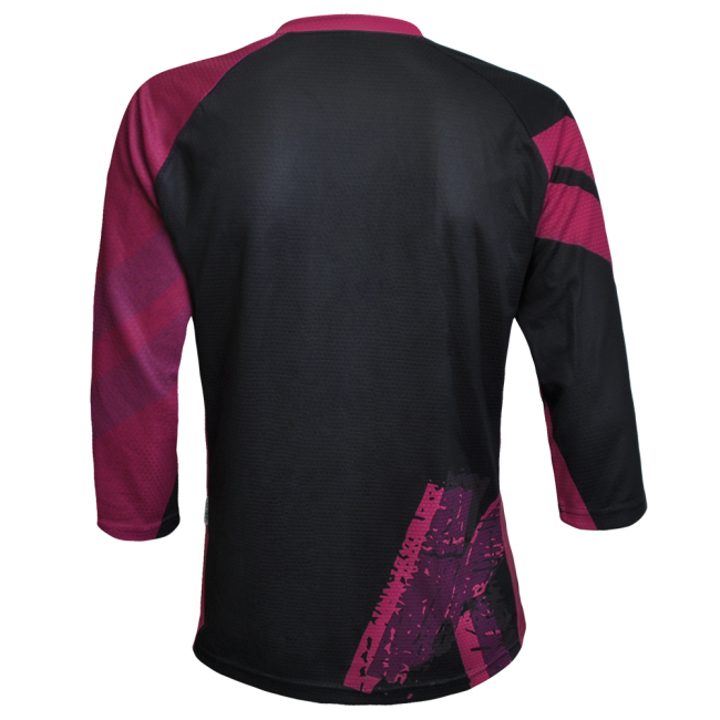 Tricou FUNKIER Dolomiti-W Enduro Women 3/4 sleeve - Purple