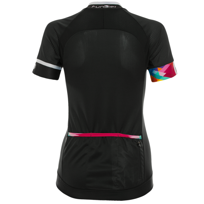 Tricou FUNKIER Nugola-2 Pro Women S/S - Black/Multicolor