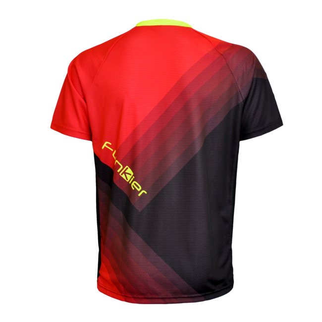 Tricou FUNKIER Termoli Enduro Men S/S - Black/Red