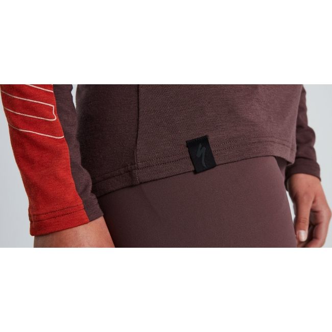 Tricou SPECIALIZED Women's Trail LS - Cast Umber