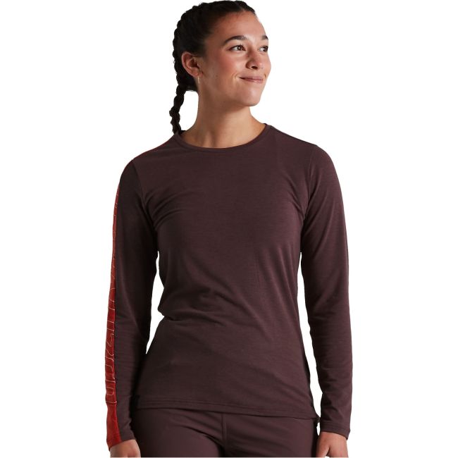Tricou SPECIALIZED Women's Trail LS - Cast Umber