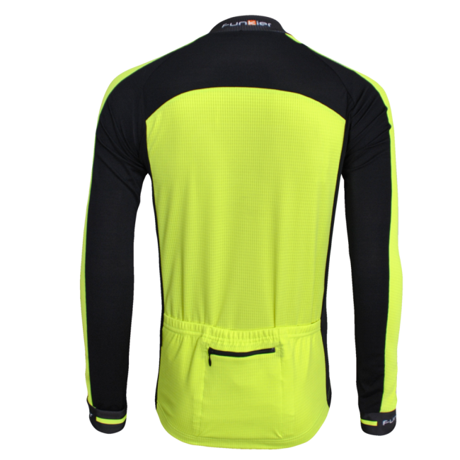 Tricou termic FUNKIER Firenze-LW Winter Kids LS/S - Neon Yellow 14 ani
