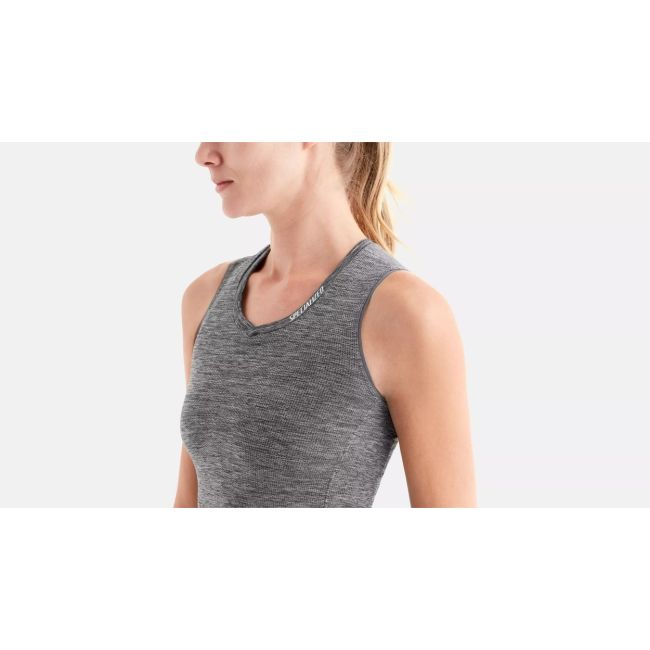 Maiou SPECIALIZED Women's Seamless Base Layer - Heather Grey