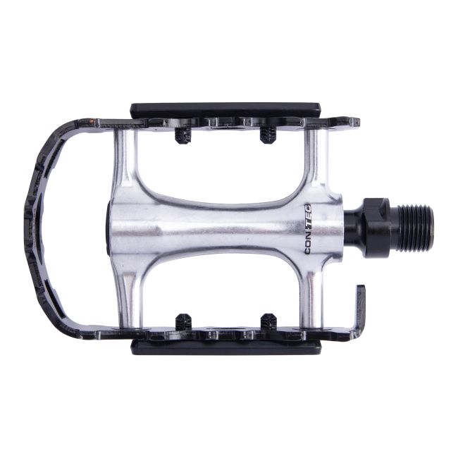 Pedale CONTEC CP-043 aluminiu - Negru