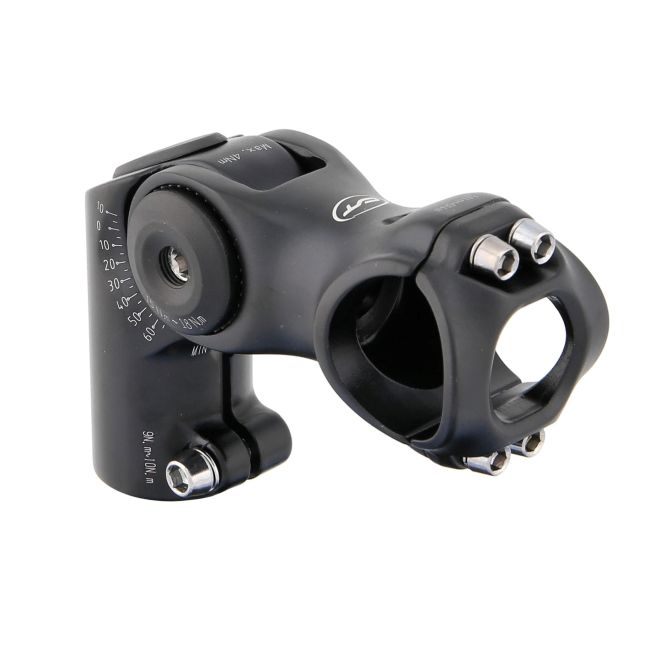 Pipa reglabila CONTEC Tarantula 1 1/8" 31.8x80 mm - Black